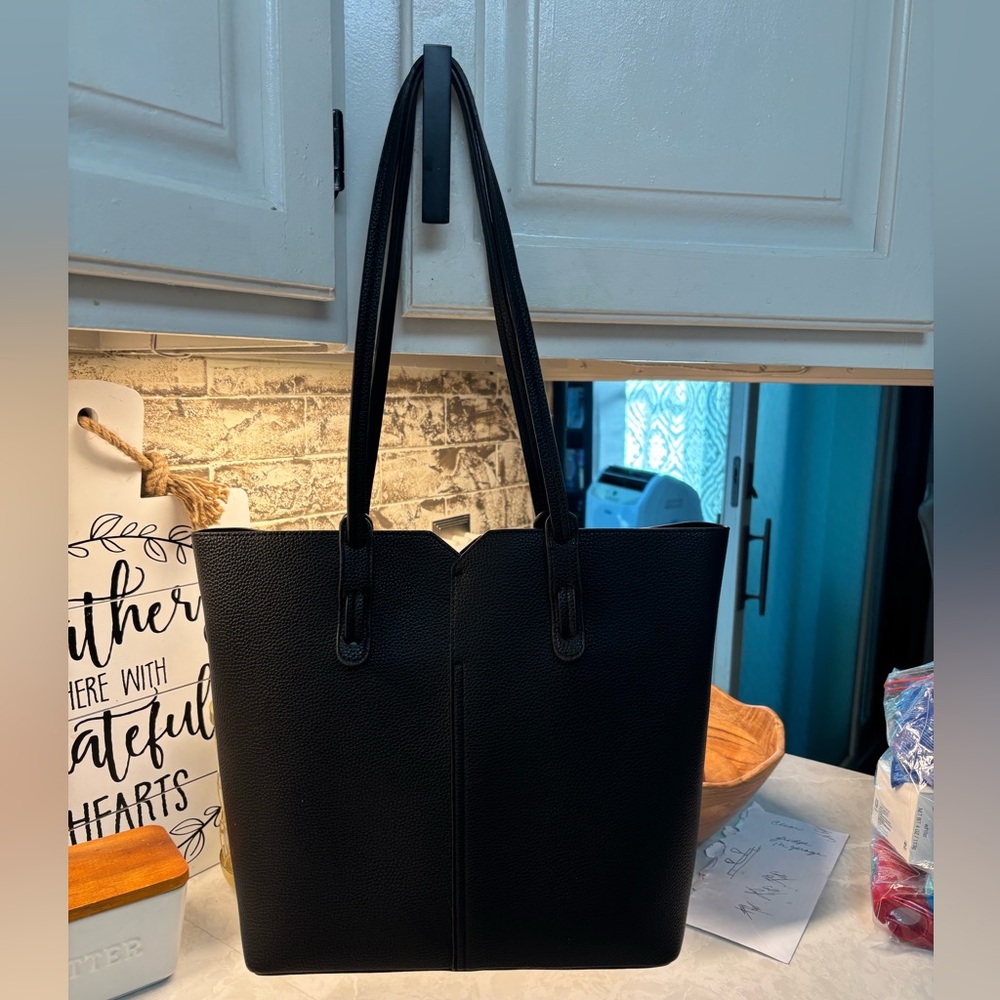 Antik Kraft Black Tote Bag